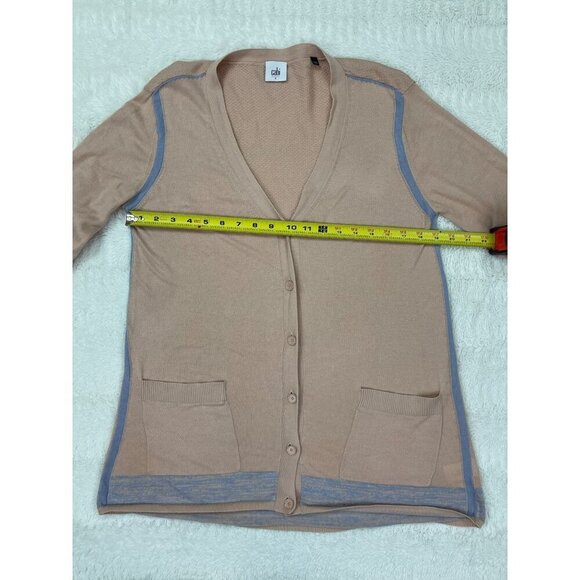 Cabi Lucy Cardigan Sweater Small Long Sleeve Button Front Pink Granny Core - Picture 7 of 7
